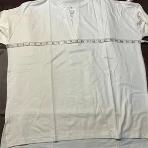 Lou & Grey Signaturesoft Tunic Top Medium Moonlight Ivory Long Sleeve Nordstrom‎ thumbnail 15