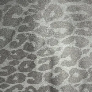Worth New York 6 Pants Grey Leopard Print Stretch Straight Leg Tonal Casual Chic thumbnail 5