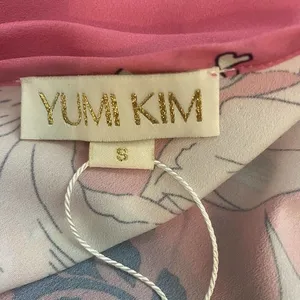 Yumi Kim Pink Floral One Shoulder Mini Dress Women’s size Small NWT‎ thumbnail 8