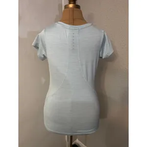 Asics Sky Blue T-Shirt XS Athleisure Pastel Sportswear Activewear Casual Comfy thumbnail 2