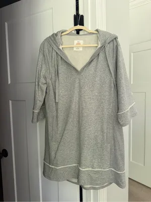 Daily Practice gray hoodie casual dress Anthropologie‎ sport thumbnail 2