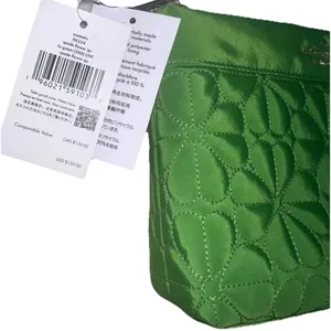 Kate Spade Spade Flower Quilted Cosmetic Pouch – Green – NWT‎ KK254 thumbnail 8