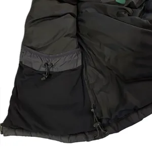 LL Bean Vintage Goose Down Puffer Vest Womens Size Small Petite Black Zip Up thumbnail 4