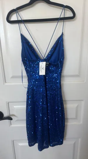 Windsor Blue Homecoming Dress thumbnail 2