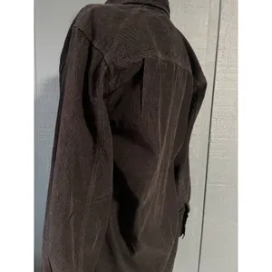 Harley Davidson Womens Black‎ Corduroy Button Up Shirt Long Sleeve Embroidered thumbnail 10
