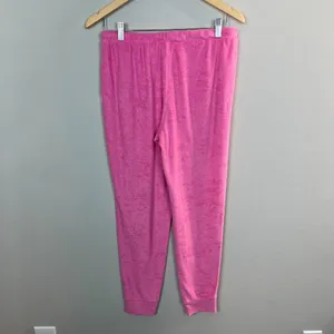 Juicy Couture Sleepwear Jogger Pants Large Pink Studded‎ Drawstring Lounge thumbnail 5
