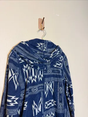 Lauren Ralph Lauren Aztec Design‎ Pullover Hoodie Size Large thumbnail 6