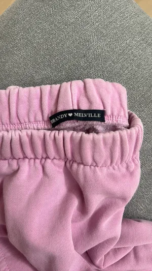 Brandy Melville Pink Sweatpants thumbnail 3