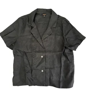 Quince 100% European Linen Short Sleeve Shirt Womens XS thumbnail 1