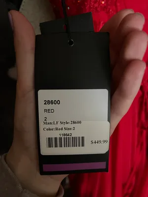 Red Prom Dress thumbnail 8