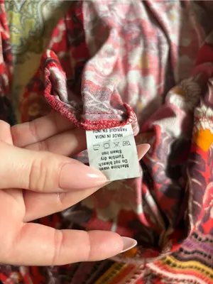 Blank London Anthropologie Stephanie Long Sleeve V-Neck Top thumbnail 7