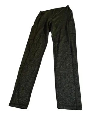 aerie Dark Green Heathered Leggings Size M thumbnail 1