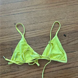 Monday swimwear bikini top Yellow thumbnail 3
