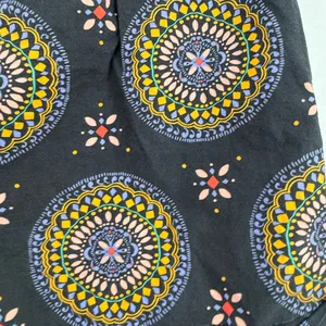 Maeve by Anthropologie‎ Black Abstract City Shorts size 0 thumbnail 8