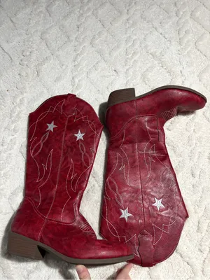 Cowgirl boots red 39 euro size thumbnail 7