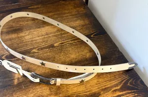 No Boundaries Tan‎ Star Western Belt Size 2X thumbnail 1