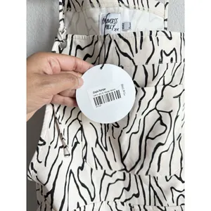 Princess Polly‎ Zebra Print Short Overalls Cream Sz 4 Utopia Romper Festival NEW thumbnail 12