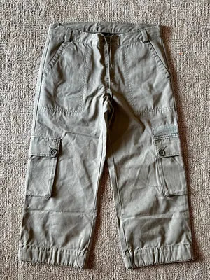 Y2K vintage GAP 2002 Cargo Pants in Olive Green - Classic Utility Style thumbnail 1