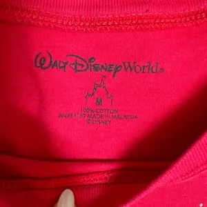 Disney Red Mickey Mouse Short Sleeve Tee thumbnail 2