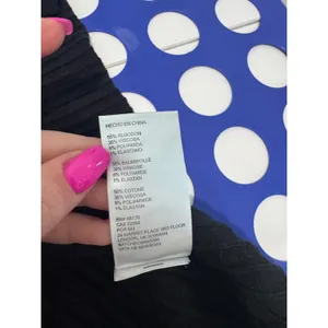Free People Ribbed Mini‎ Skirt Women XS Black Faux Wrap Minimalist Dark Academia thumbnail 8