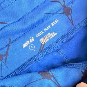 Aerie Snow Bunny Skiing Drawstring Jogger Pants Size Large thumbnail 6