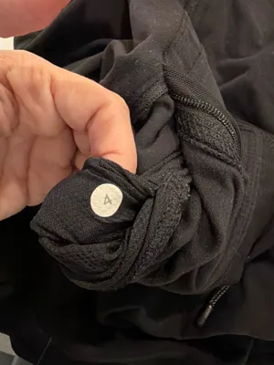 Black Lululemon Fitted Hooded Jacket thumbnail 3