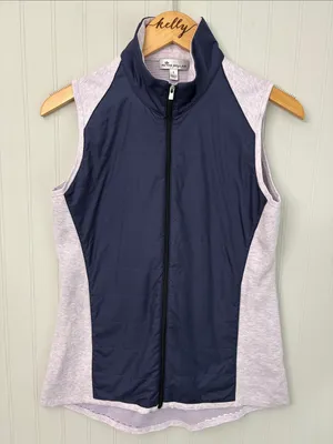 Peter Millar Purple Active Vest Women Size Small thumbnail 1