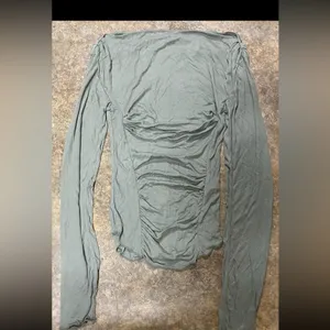 Free People Night We Met off should long sleeve top. Size X-Small thumbnail 4