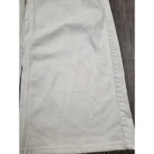 BDG Urban Outfitters A-Wide Cream Ivory Wide Leg Jeans Size 28 thumbnail 2