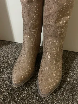 Sparkly Boots Brown Size 7 thumbnail 2