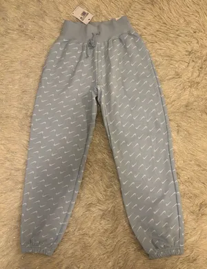 Nike Sky Blue Women’s Oversized Fit Sportswear Fleece Jogger Size XS thumbnail 1