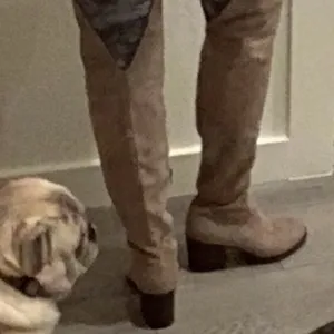 BAMBOO Over the Knee or Below the Knee Taupe Tan Faux Suede Boots. thumbnail 11