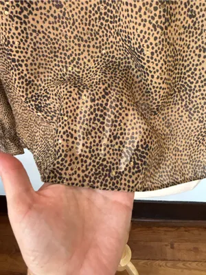 Sincerely Jules Animal Print Metallic Long Sleeve Blouse thumbnail 4