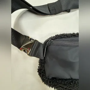 lululemon athletica Black Sherpa Crossbody Belt Bag thumbnail 10