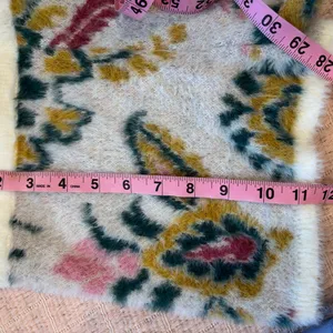Anthropologie Daily Practice‎ Fuzzy Floral shorts size Small thumbnail 10