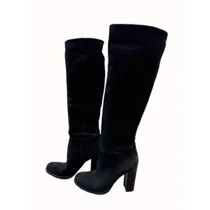 Sam Edelman women’s black leather OTK boots size 7.5m SKU 6277 thumbnail 5