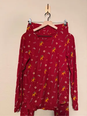 Kyte Baby Pajama Set Adult Unisex Gryffindor Harry Potter Size Small thumbnail 3