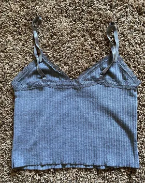 Wild Fable Gray Tank Top thumbnail 2