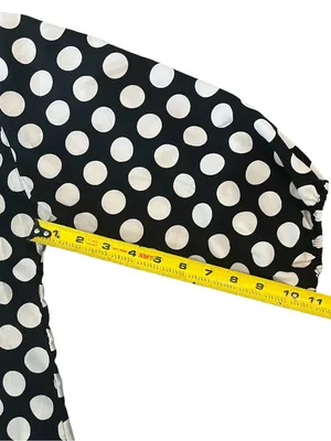 Old Navy | Polka Dot 3/4 Sleeve Blouse sz S thumbnail 10