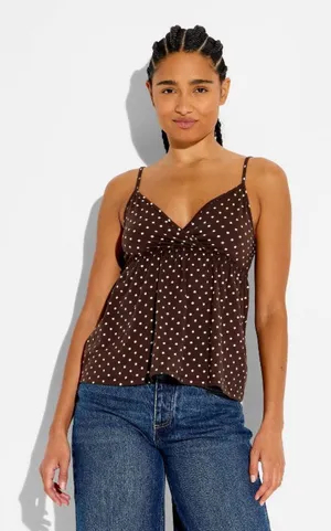 target polka dot baby doll top thumbnail 1