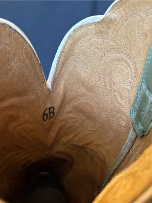 Ariat Legend size 6B Two-Tone Brown & Sage Women’s Western Cowboy Boots thumbnail 7