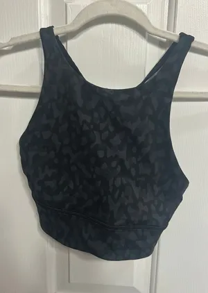Lululemon Black Camo Sports Bra thumbnail 1