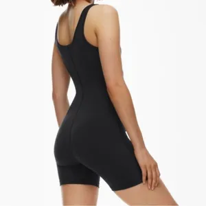 TNA color black TnaLIFE™ Shake-It 5" Romper NWOT XS thumbnail 2