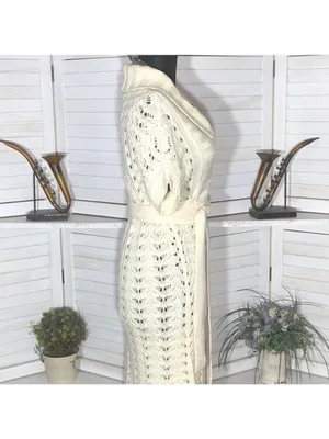 Moda Internacional Victoria's Secret Cable Knit Sweater Dress thumbnail 5