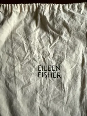 Eileen Fisher Organic Cotton Drawstring Dust Bag thumbnail 2