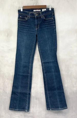 J Brand Low Rise Bootcut‎ Jeans Womens 26 Indie Western Stretch Urban Clean Girl thumbnail 1