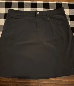 Marmot blue gray hiking skirt 10 thumbnail 1