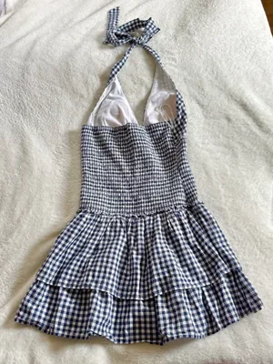 Hollister gingham mini dress S thumbnail 8