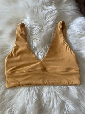 Lululemon Align V-Neck Bra *Light Support, C/D Cup Mango Dream thumbnail 6