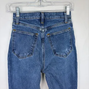 Abercrombie & Fitch the '90s Straight Ultra High‎ Rise Jeans Curve Love 24/00R thumbnail 7